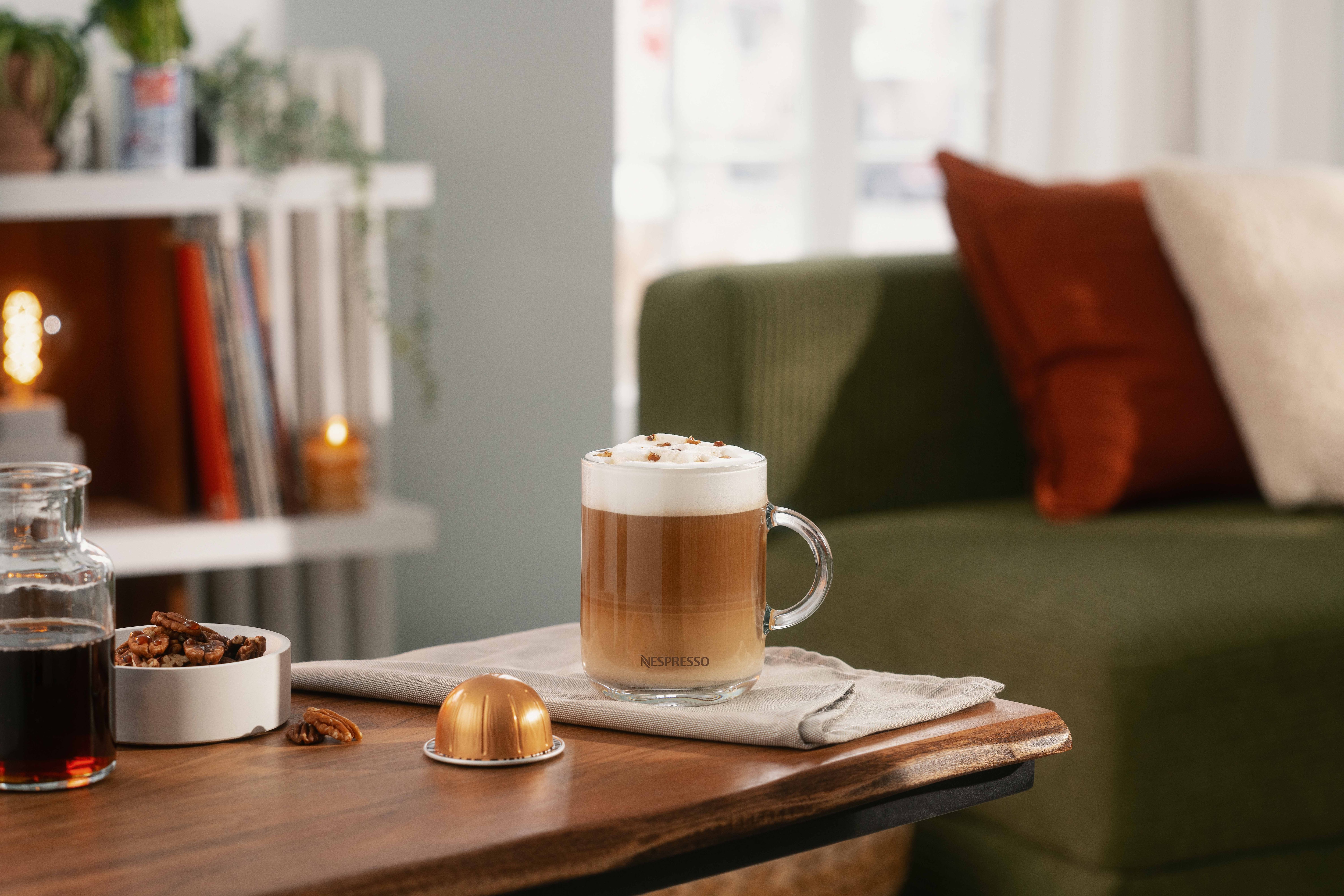 Maple Pecan Latte - Nespresso Recipes